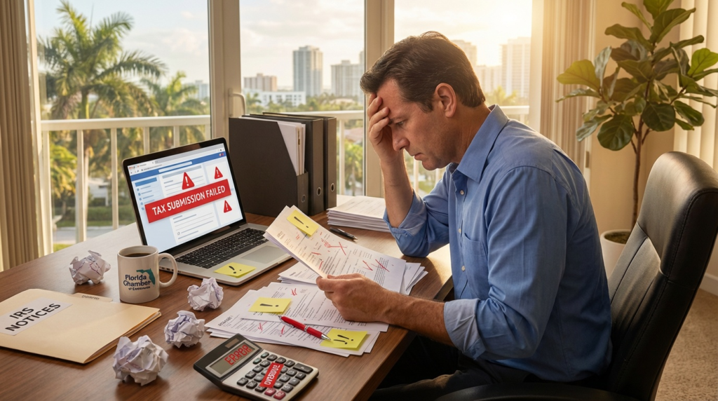 10 Costly Tax Mistakes That Could Destroy Your Florida Business (And How to Avoid Every Single One)
